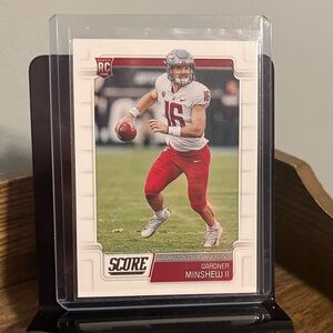 🏈 Gardner Minshaw II 2019 Panini Score Football NFL Trading Card #366 - Qty 1